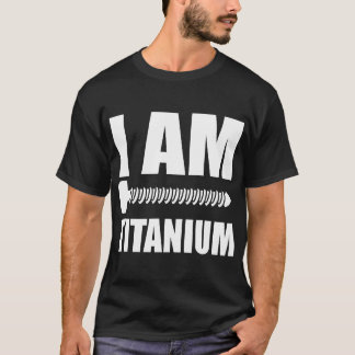 Camiseta Soy Titanium Spinal Fusion Awareness Back Surgatio