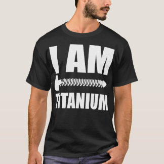 Camiseta Soy Titanium Spinal Fusion Awareness Back Surgatio