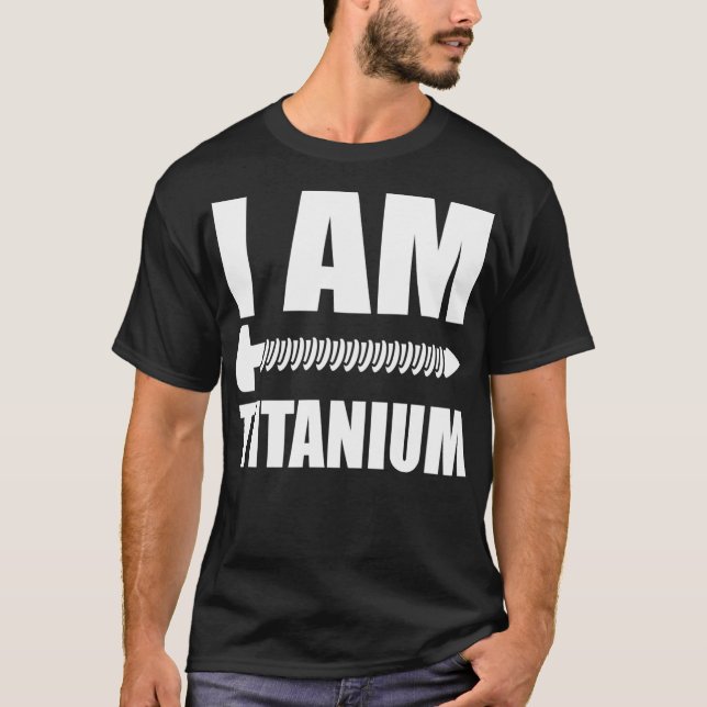 Camiseta Soy Titanium Spinal Fusion Awareness Back Surgatio (Anverso)