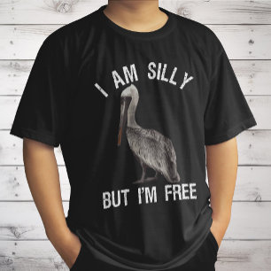Camiseta Soy tonto pero soy libre Amante del pelícano diver