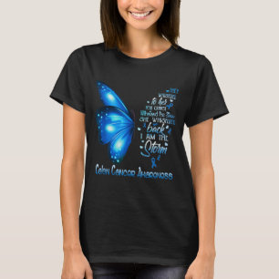 Camiseta Soy tormenta diseño de mariposa de concienciación
