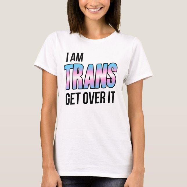 Camiseta Soy trans supéralo (Anverso)
