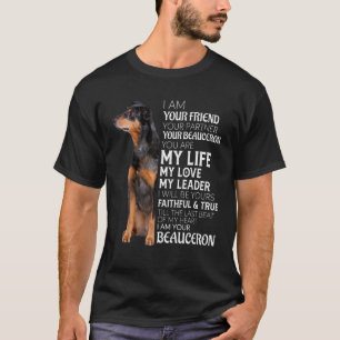 Camiseta Soy Tu Amigo Tu Pareja Tu Perro De Belleza M
