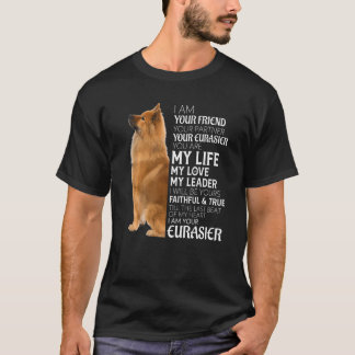 Camiseta Soy Tu Amigo Tu Pareja Tu Perro Eurasier Mo