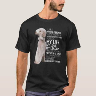 Camiseta Soy Tu Amigo Tu Socio Tu Bedlington Terr