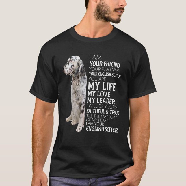 Camiseta Soy Tu Amigo Tu Socio Tu Setecista Inglés (Anverso)