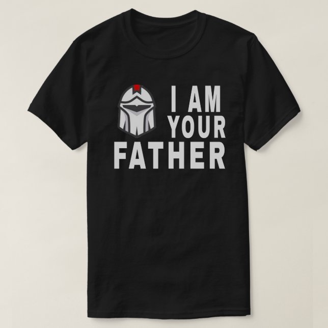 Camiseta Soy tu bebé y, soy tu padre, coincidiendo (Diseño del anverso)