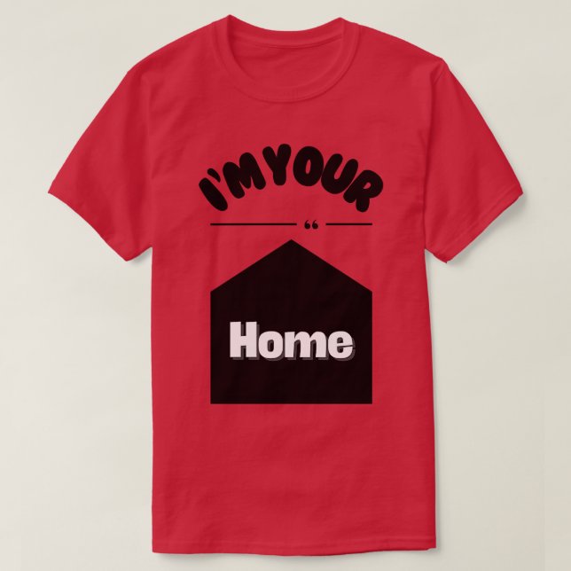 Camiseta Soy tu hogar (Diseño del anverso)