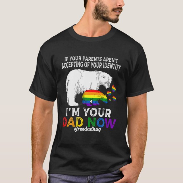 Camiseta Soy tu padre ahora orgulloso papá libre abrazos a  (Anverso)