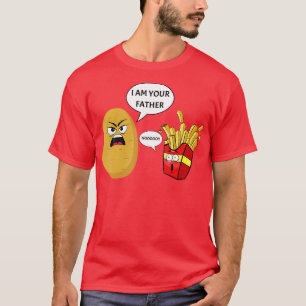 Camiseta Soy tu padre Patata de Fries Francesas