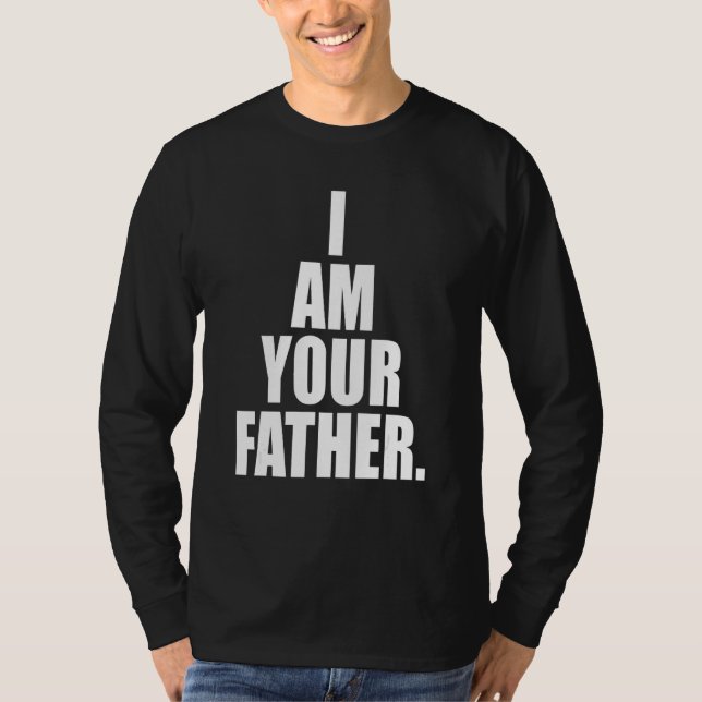 Camiseta Soy Tu Padre. Una Trivia memorable diciendo una ci (Anverso)