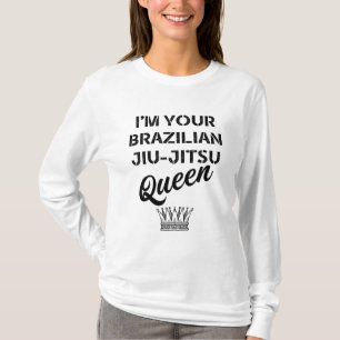 Camiseta Soy tu reina brasileña de jiu-jitsu