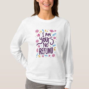 Camiseta Soy tuyo sin devolución
