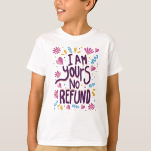Camiseta Soy tuyo sin devolución