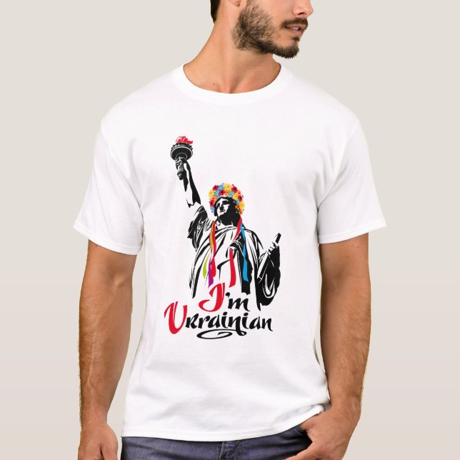 Camiseta Soy ucraniano (Anverso)