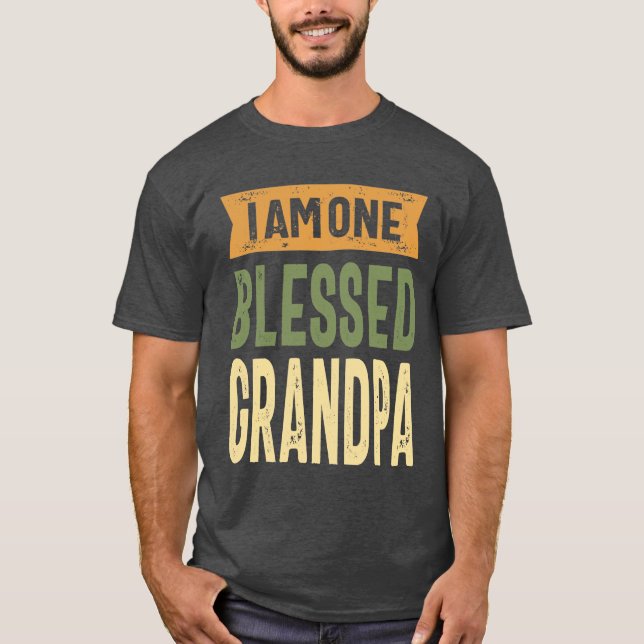 Camiseta Soy Un Abuelo Bendito (Anverso)
