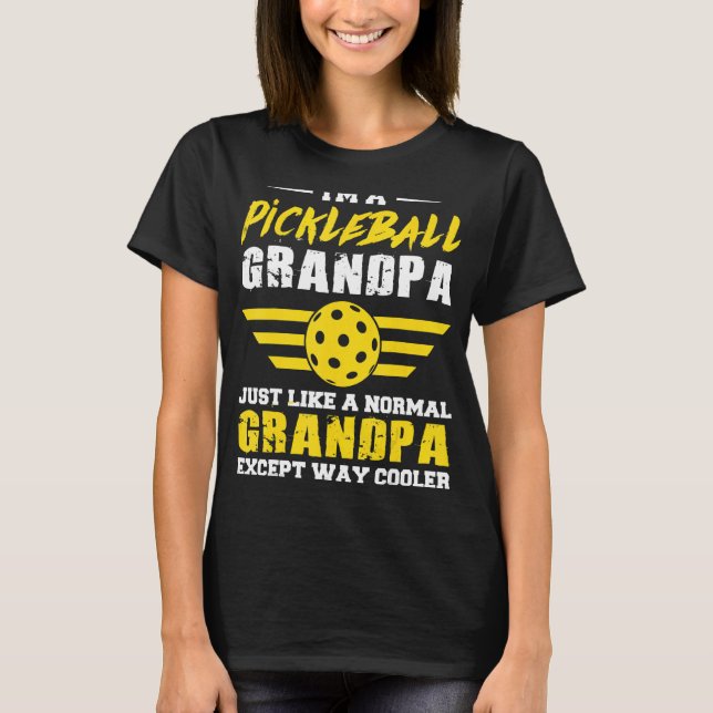 Camiseta Soy un abuelo de las pelotas como un remo normal (Anverso)