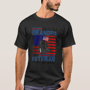 Camiseta Soy Un Abuelo De Papá Y Un Veterano Nada Me Da Mie