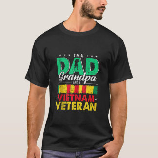 Camiseta Soy un abuelo de papá y un veterano vietnamita