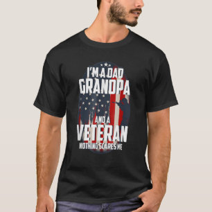 Camiseta Soy un abuelo de papá y una cicatriz de nada de ve