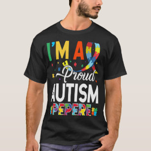 Camiseta Soy un abuelo orgulloso de autismo que coincide co