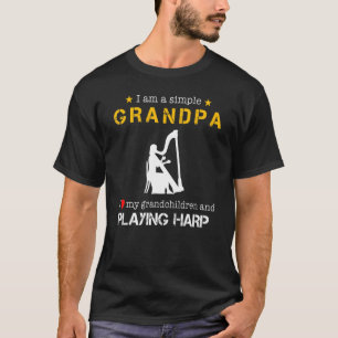 Camiseta Soy Un Abuelo Simple Que Amo A Mis Nietos Y