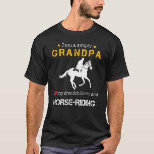 Camiseta Soy Un Abuelo Simple Que Amo A Mis Nietos Y