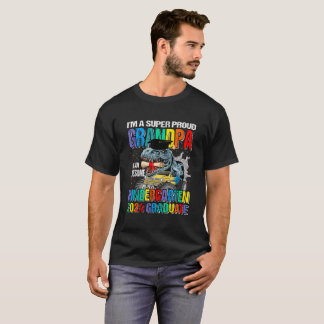 Camiseta SOY Un Abuelo Super Orgulloso De Un Niño Increíble