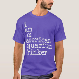Camiseta Soy un acuario americano borracho Classic TShirt