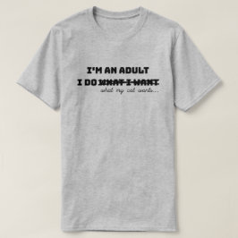 Camiseta Soy un Adulto Hago lo que Quiero
