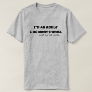 Camiseta Soy un Adulto Hago lo que Quiero