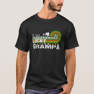 Camiseta Soy un afortunado Fiesta del Día del Grampa Shamro
