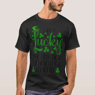Camiseta Soy un afortunado profesor de Tecnología de la Inf