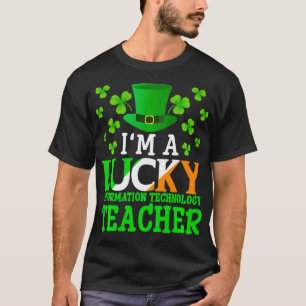 Camiseta Soy un afortunado profesor de Tecnología de la Inf