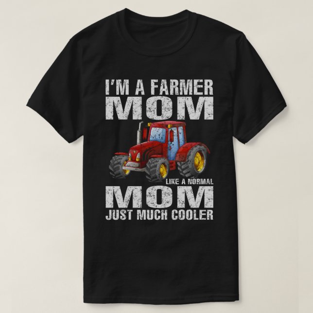 Camiseta Soy un agricultor de granjas de granjas para granj (Diseño del anverso)