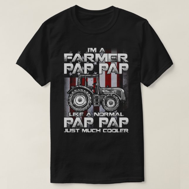 Camiseta Soy un agricultor de Papanicolau Ránger Regalos Tr (Diseño del anverso)