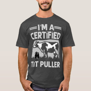 Camiseta Soy Un Agricultor De Vacas Láctea Gratuito De Tit