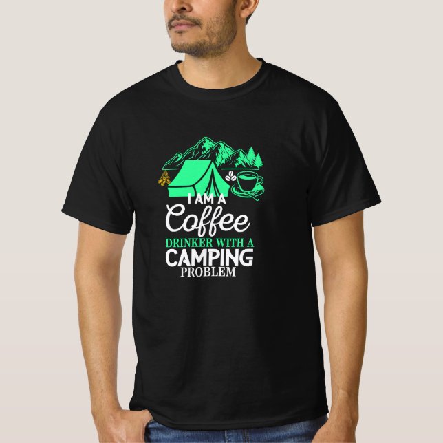 Camiseta Soy un alcohólico con el diseño de problemas de ca (Anverso)