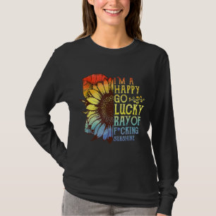 Camiseta Soy un alegre Go Lucky Ray de Sunshine Sunflower L