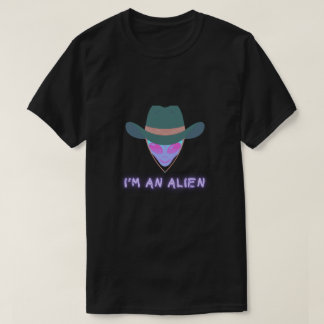 Camiseta "SOY UN ALIEN" - Vaquero