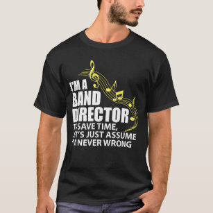 Camiseta Soy un amante de la música de director Funny