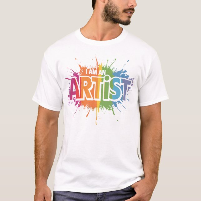 Camiseta Soy un artista (Anverso)