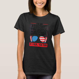Camiseta Soy un asistente de director de fuegos artificiale