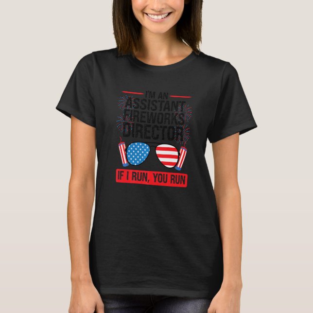 Camiseta Soy un asistente de director de fuegos artificiale (Anverso)