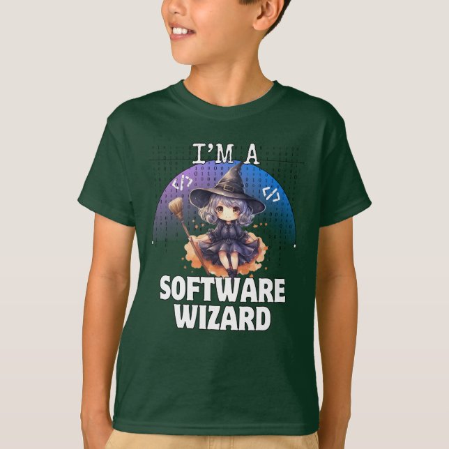 Camiseta Soy un asistente de software.b (Anverso)