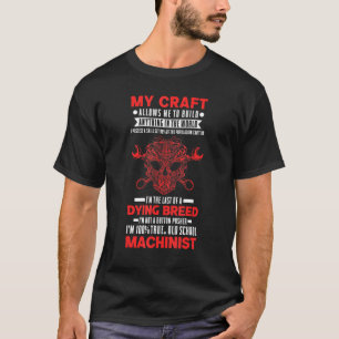 Camiseta Soy un auténtico maquinista de la vieja escuela pa
