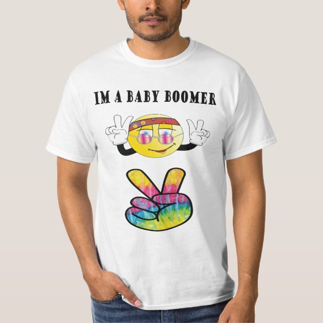Camiseta Soy un baby boomer (Anverso)