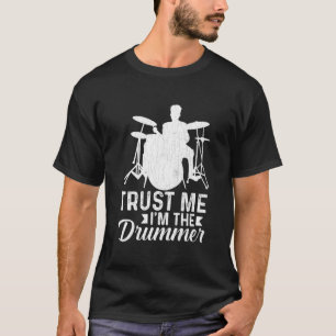 Camiseta SOY UN BATERISTA Toca la Batería Baterista