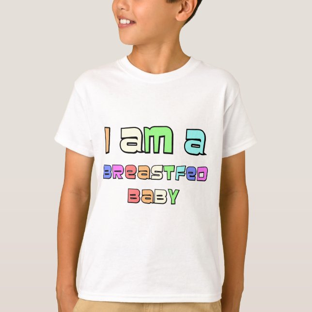Camiseta Soy Un Bebé Lactante (Anverso)