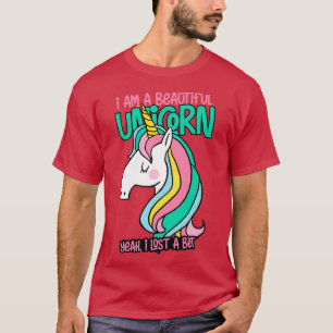 Camiseta Soy un bello unicornio, he perdido una apuesta div